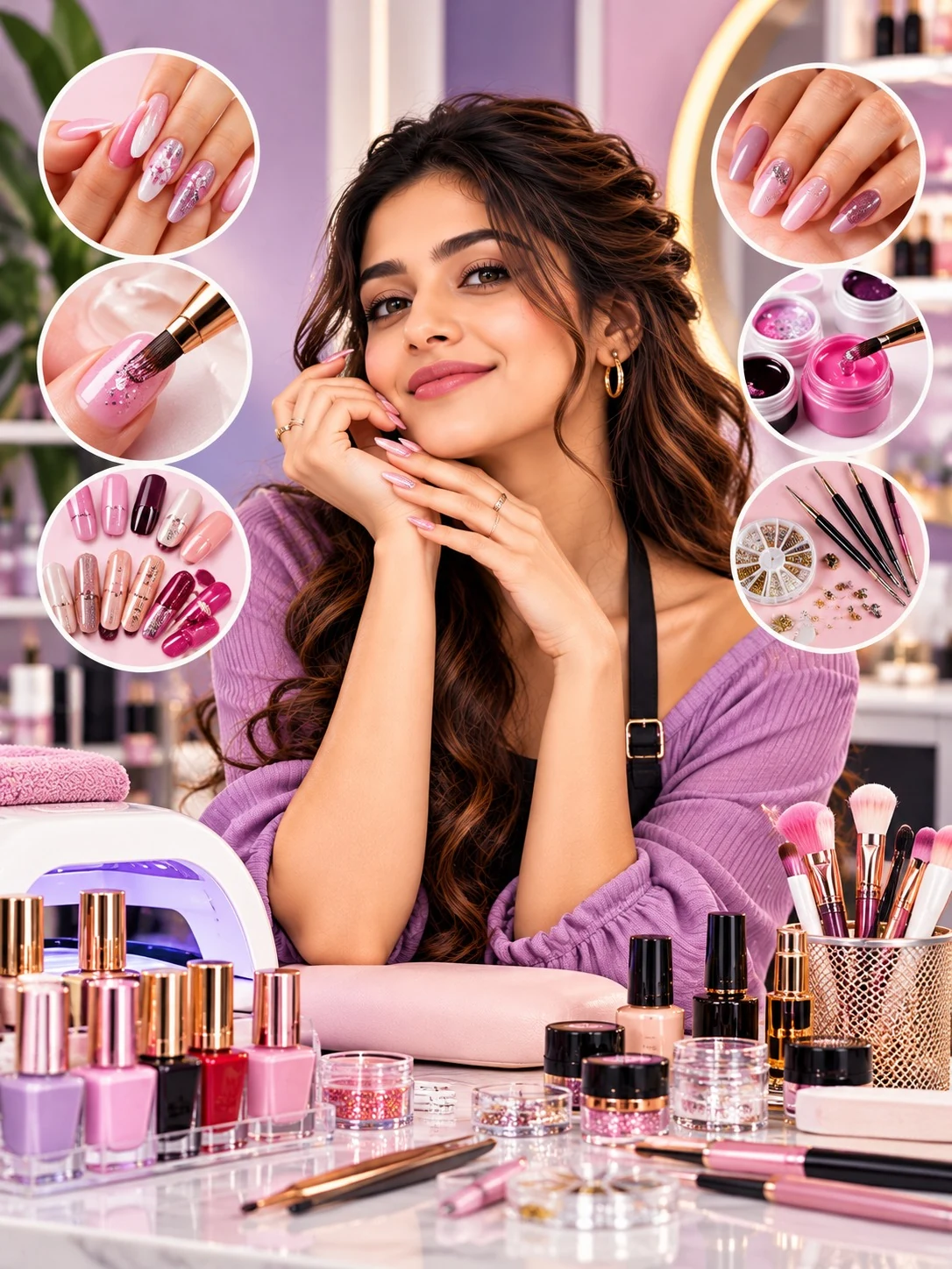 Nail art techniques